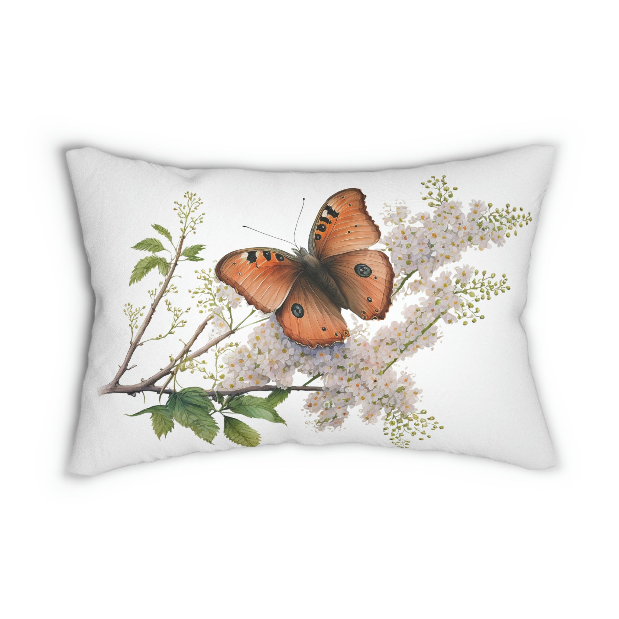 modern throw lumbar pillow with insert
