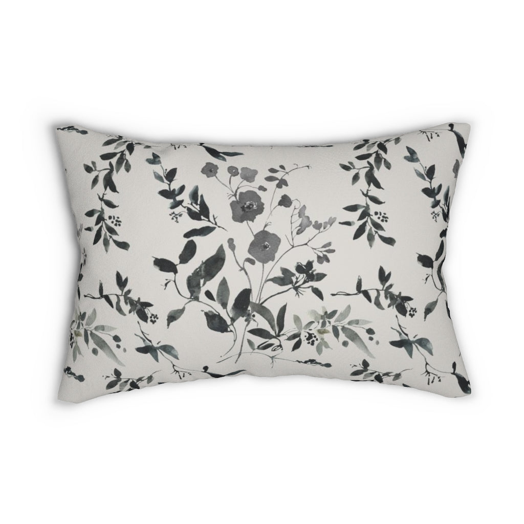 modern throw lumbar pillow with insert
