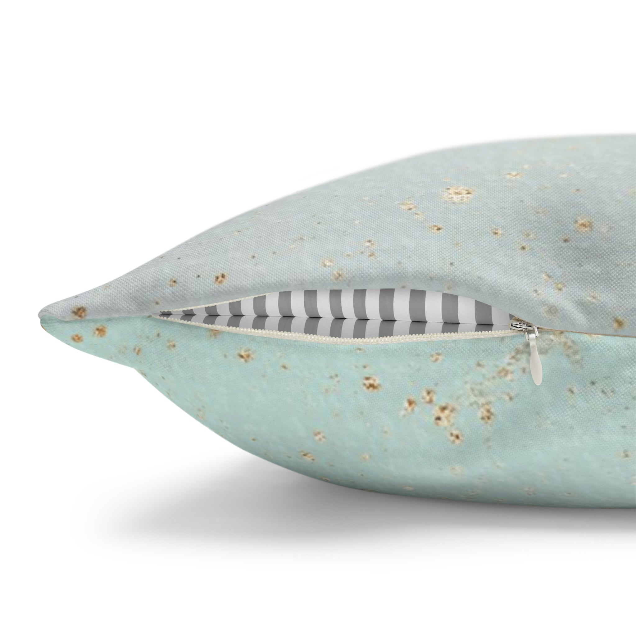 Abstract Pillow Cover | Mint Green Blue Beige