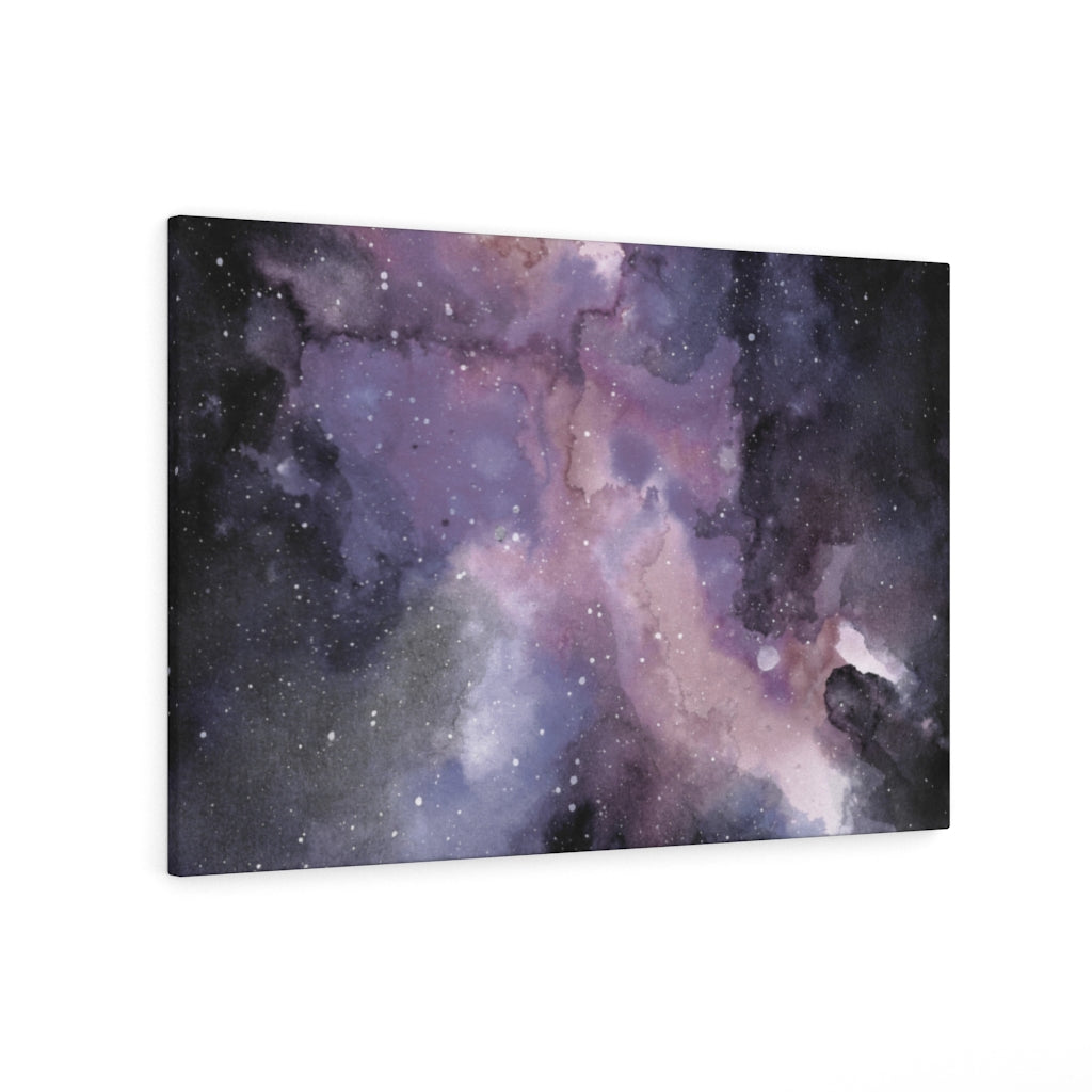 MYSTICAL WALL CANVAS ART | Black Purple Pink White
