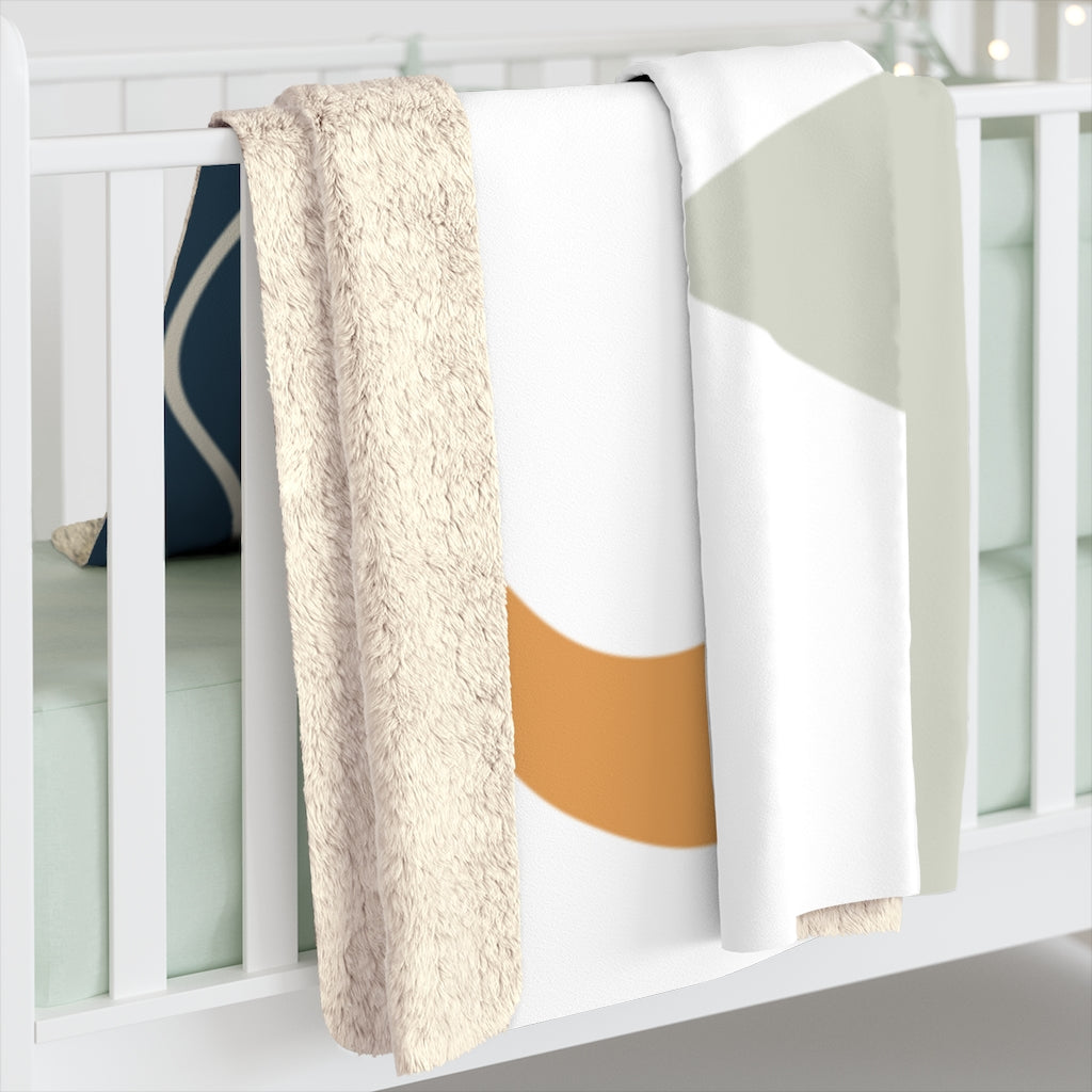 Navy Forest Green, Moon Stars Hills, Celestial Blanket
