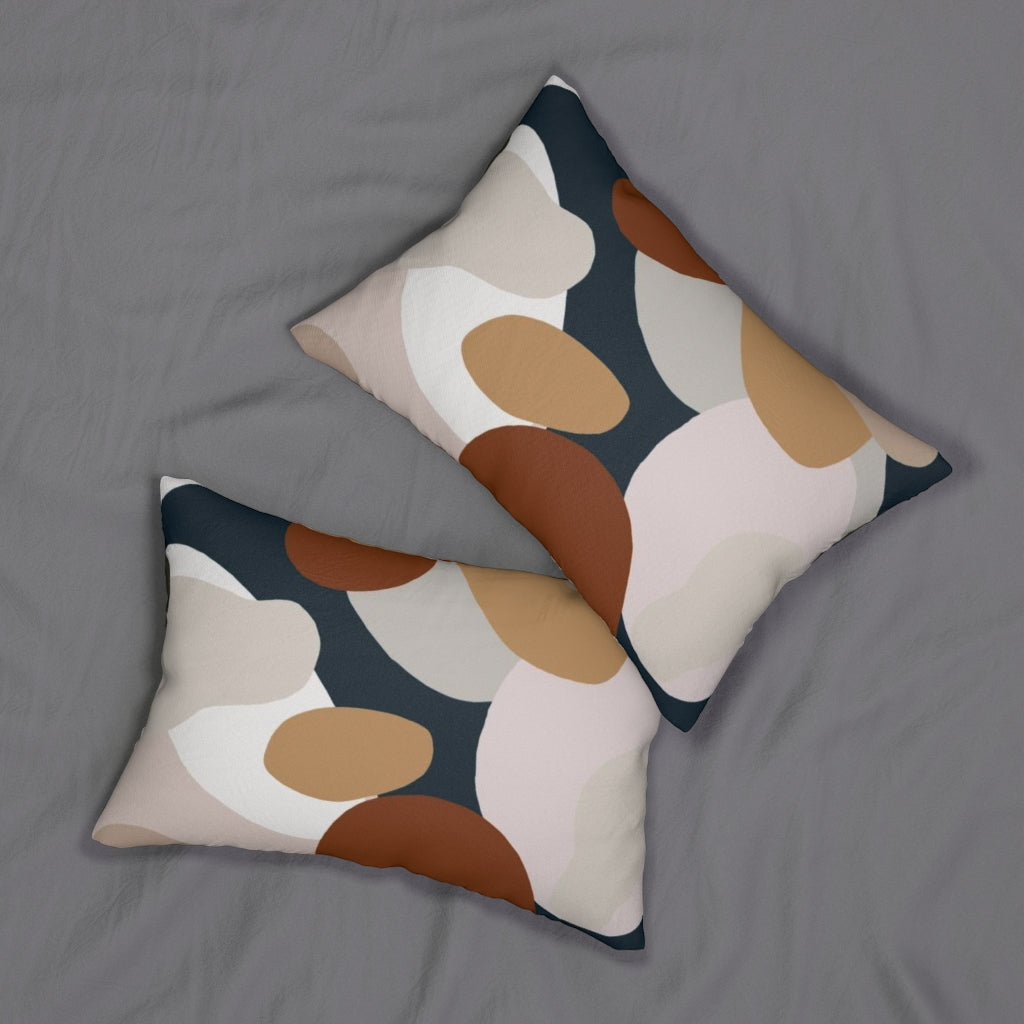 Lumbar rectangle throw pillow
