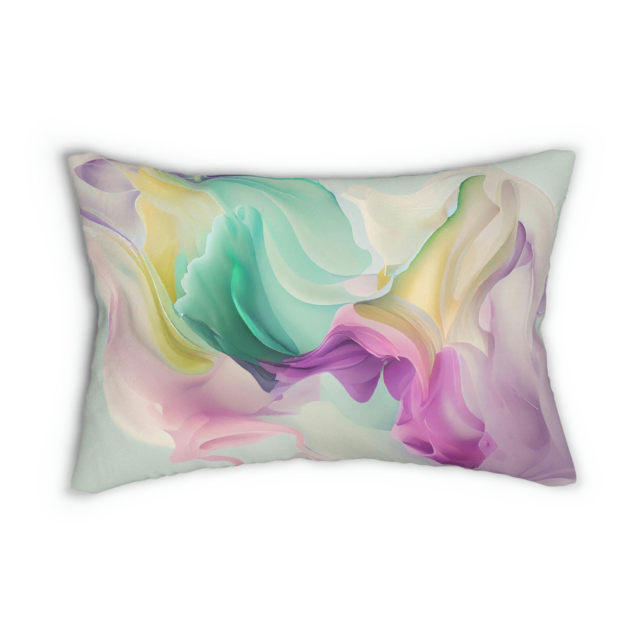Lumbar rectangle throw pillow