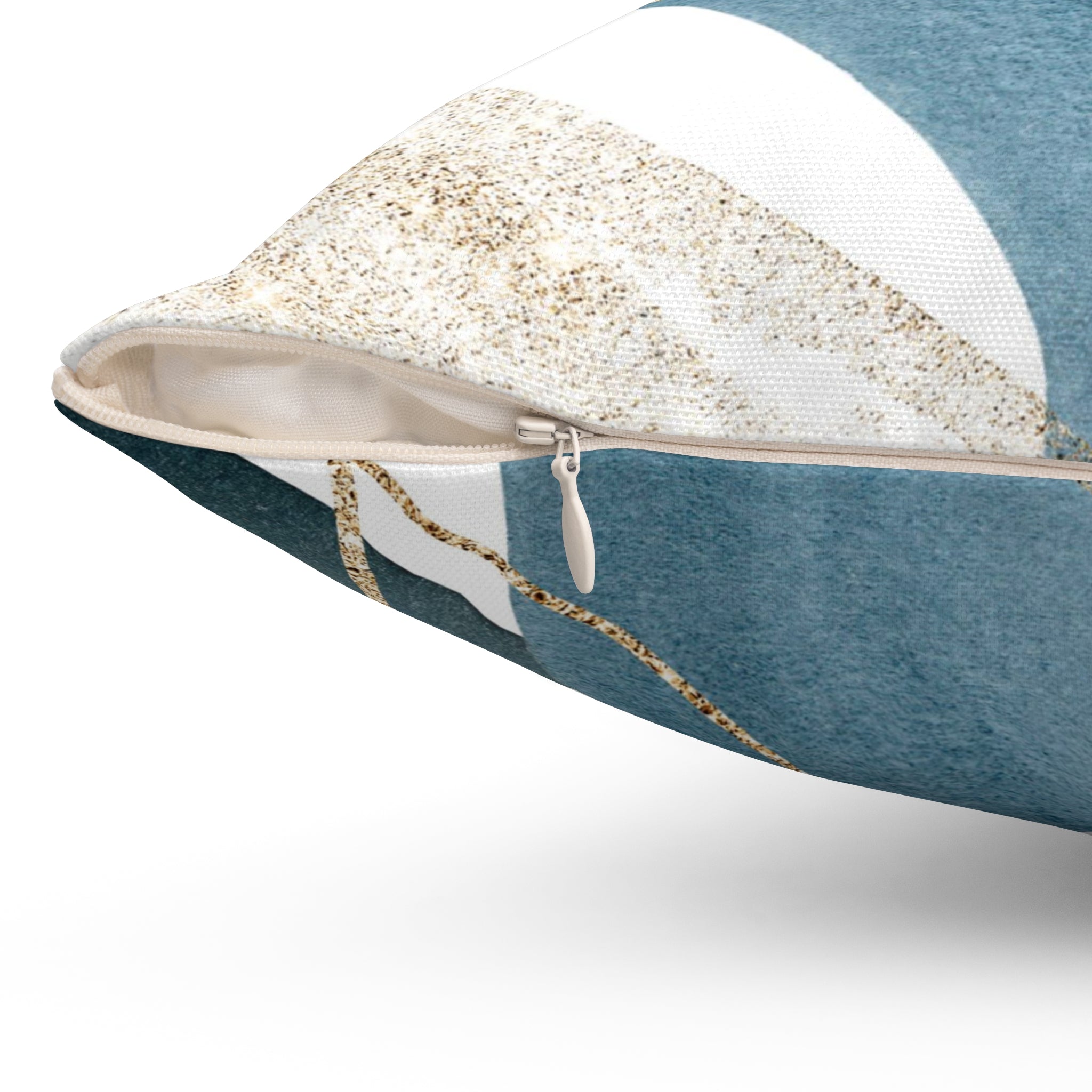 Abstract Pillow Cover | Blue Ombre