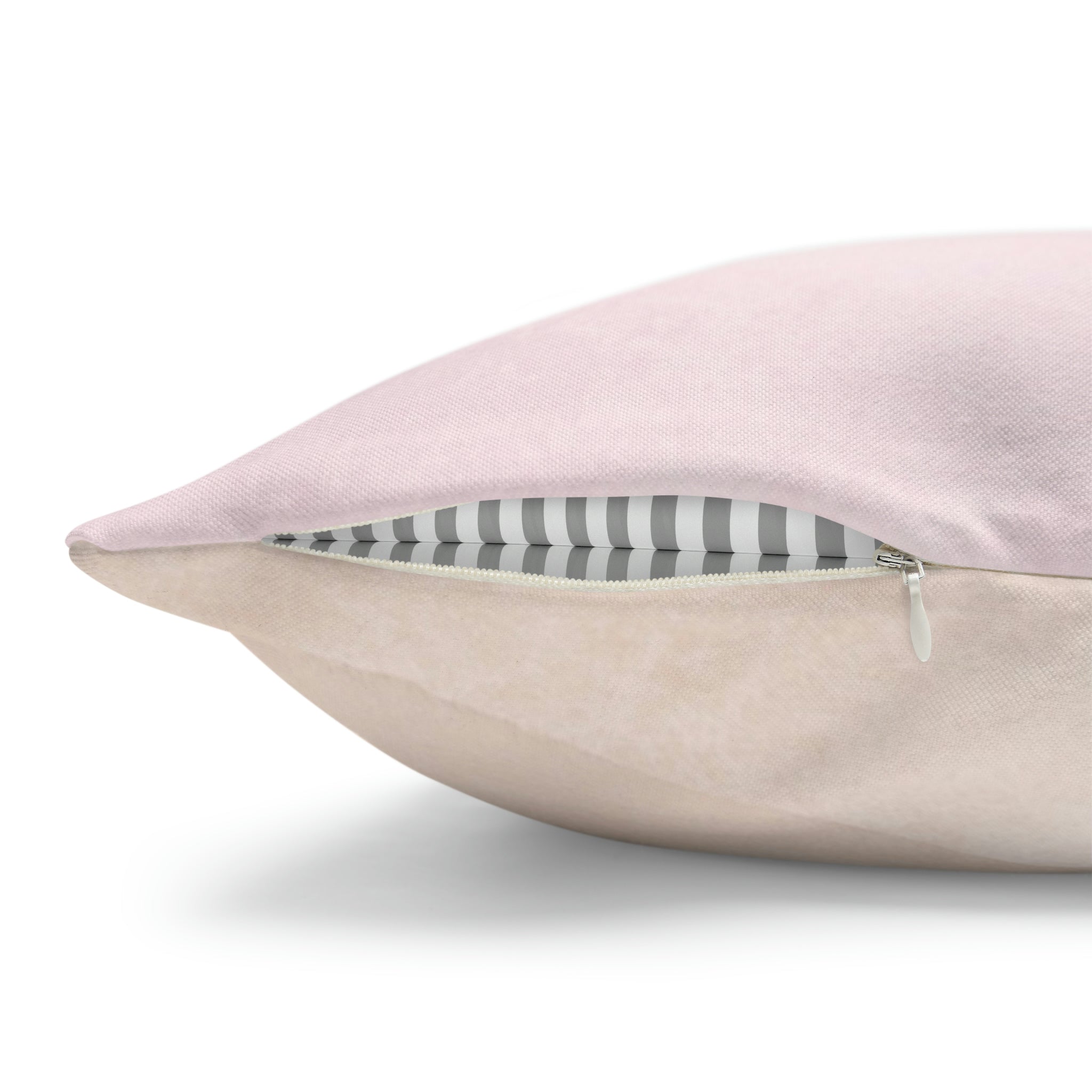 Abstract Boho Pillow Cover | Grey Blue Cream Pink