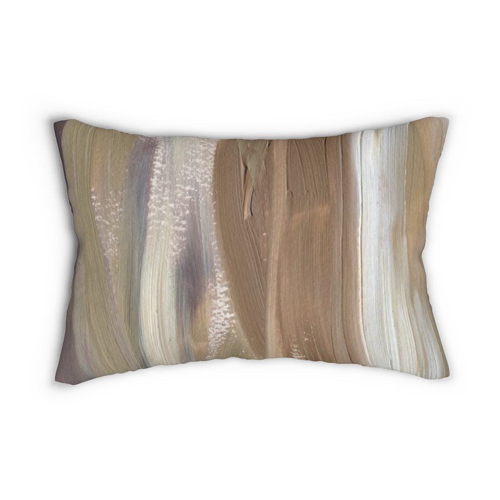 Lumbar rectangle throw pillow