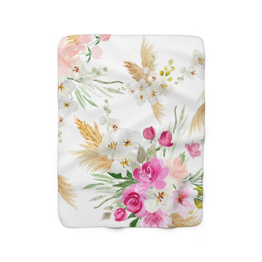 modern abstract cozy blanket