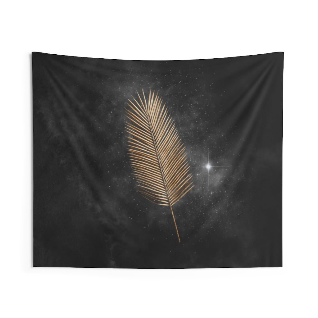 Mystical Tapestry | Black Celestial Feather