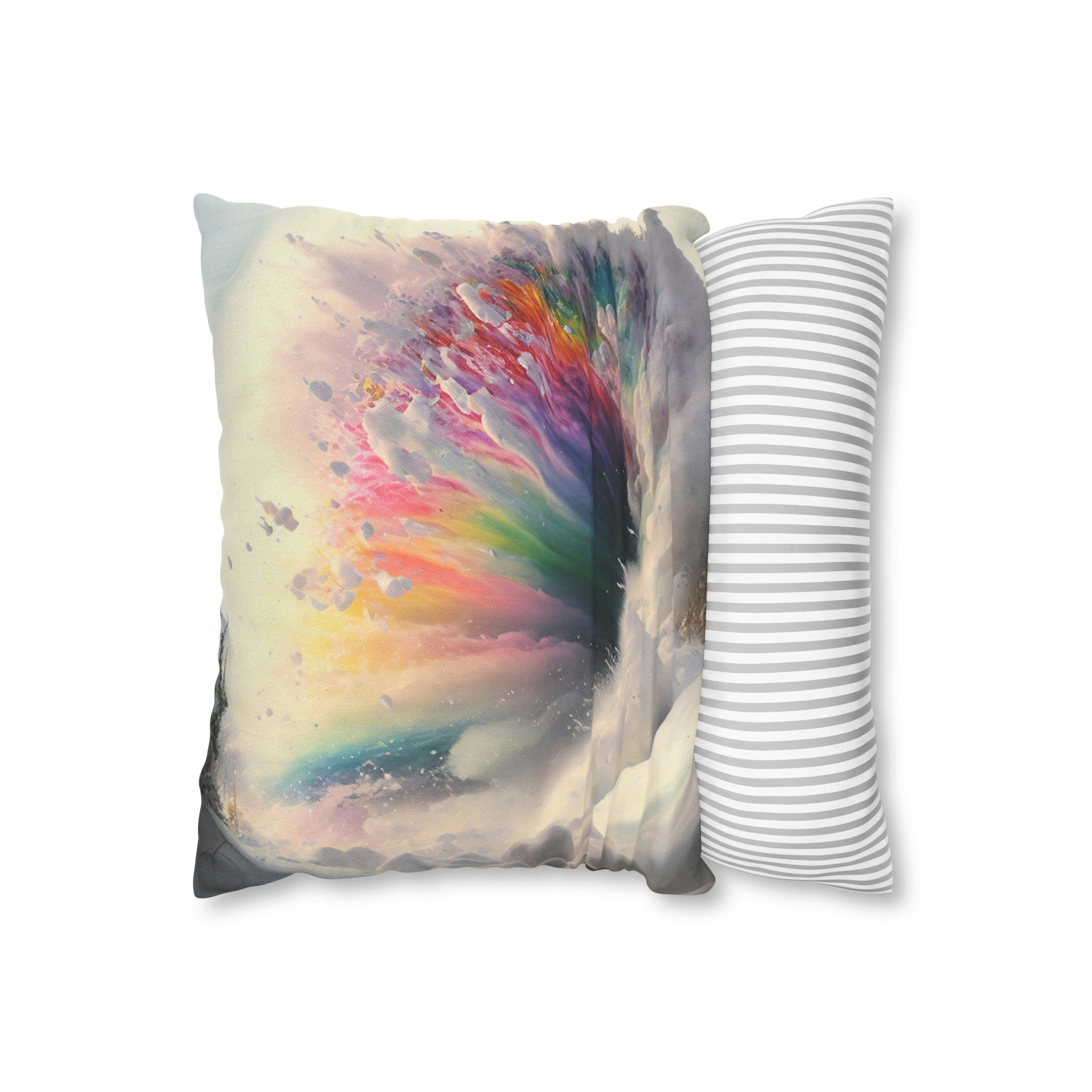 Boho Pillow Cover | Abstract Abstract Colorful Colorful Art