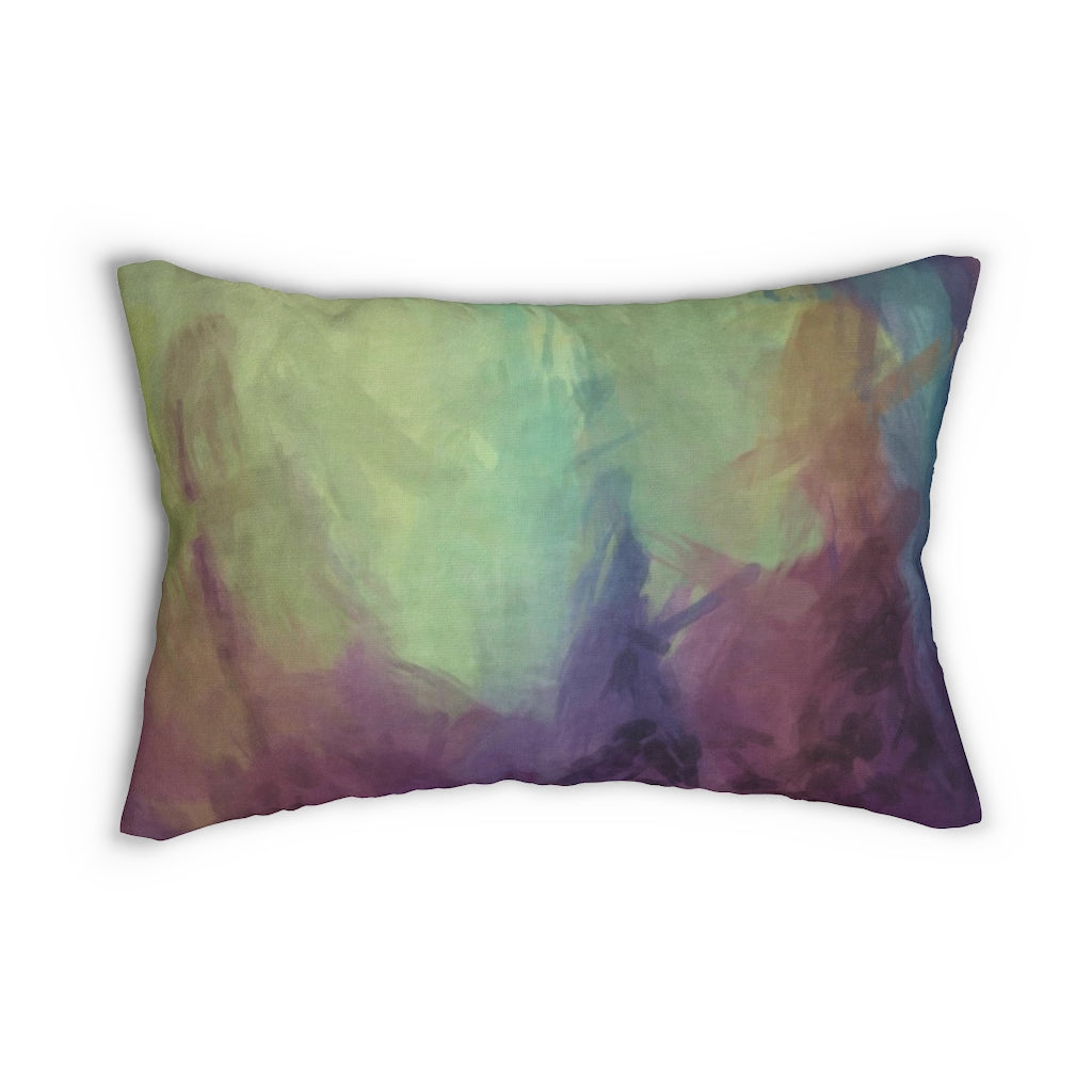 Lumbar rectangle throw pillow