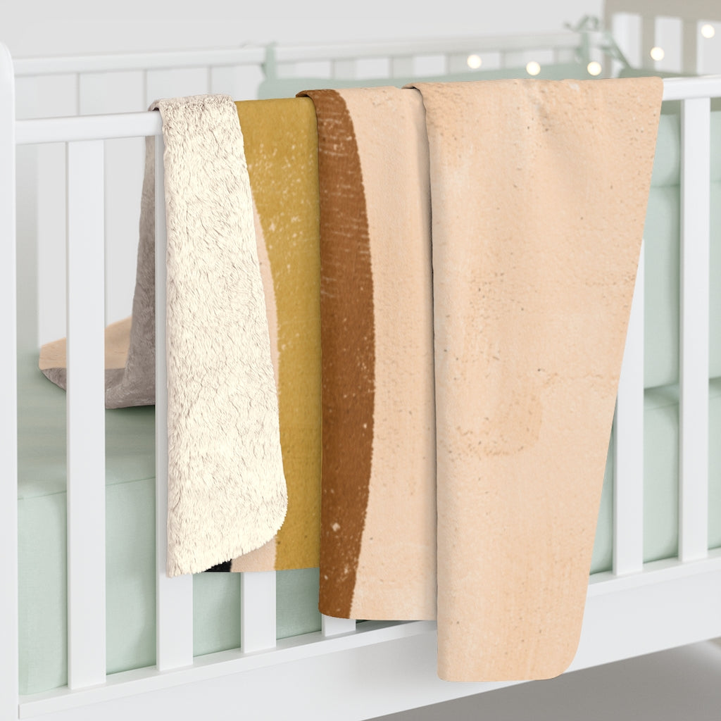 Beige Brown, Southwestern Blanket