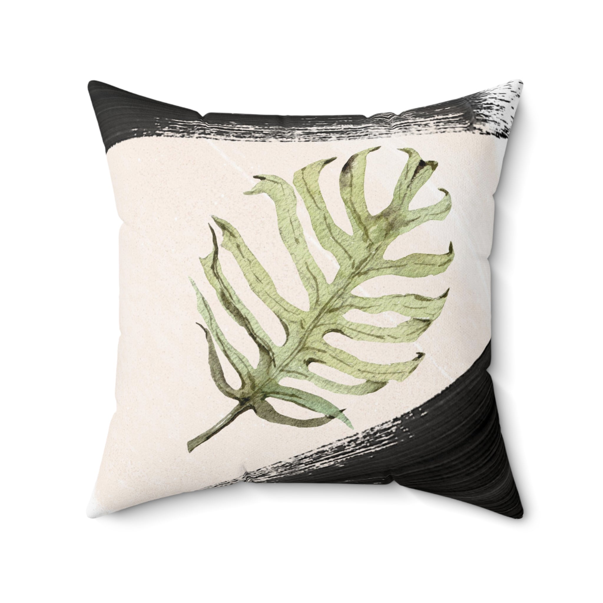 monstera plant pillow Monstera Pillow Cover