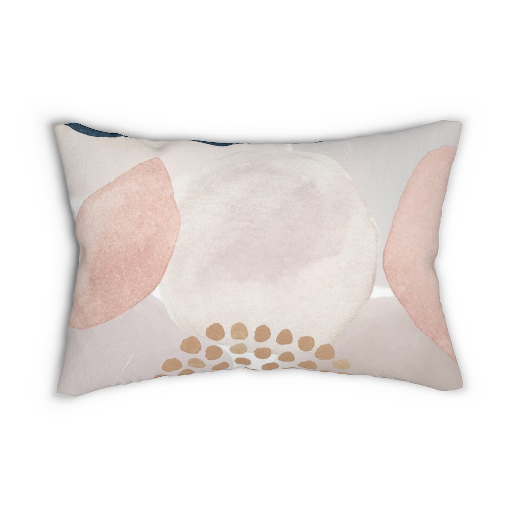 Lumbar rectangle throw pillow