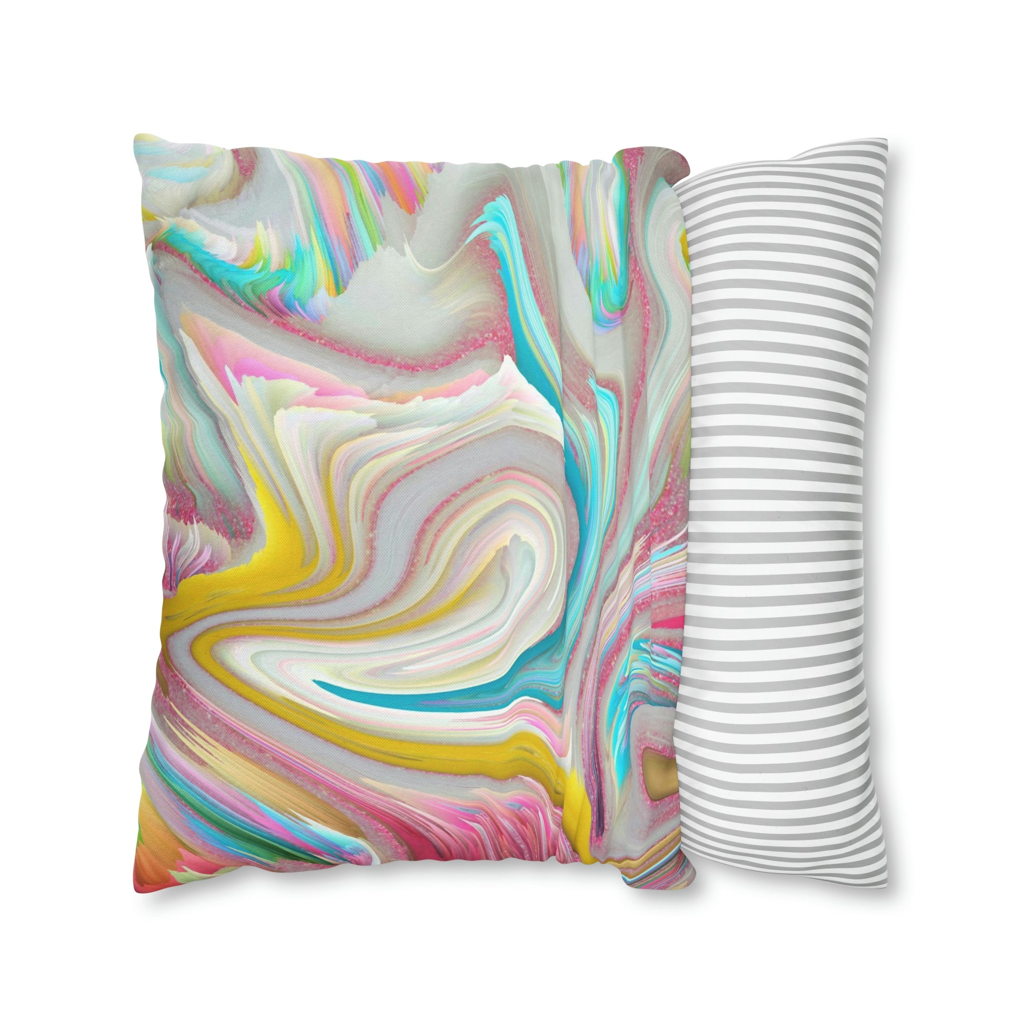 Abstract Pillow Cover | Funky Colorful