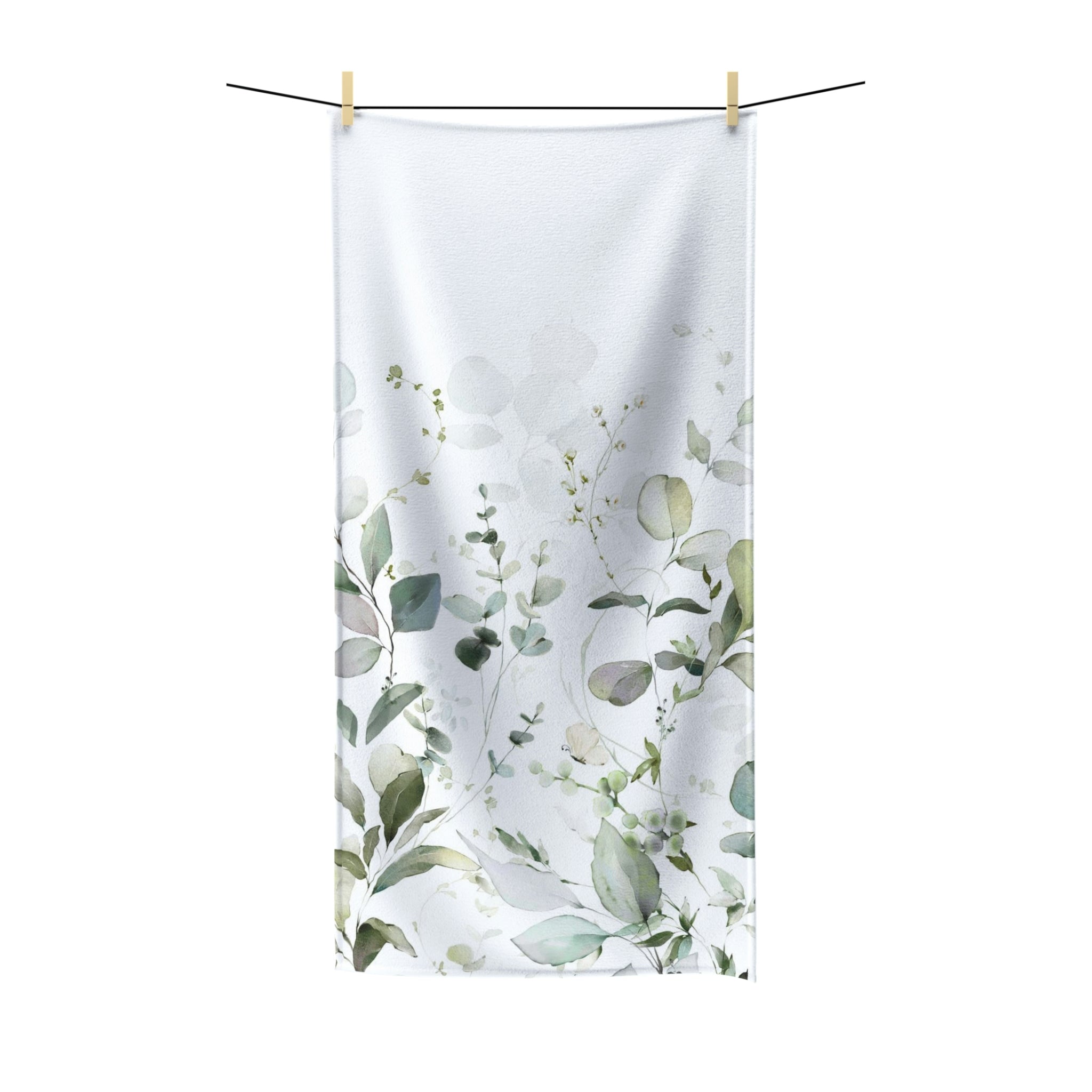 colorful unique print bath towel