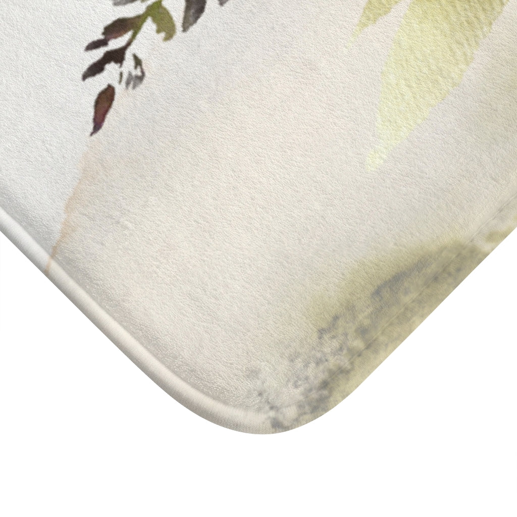 tropical coastal floor rug