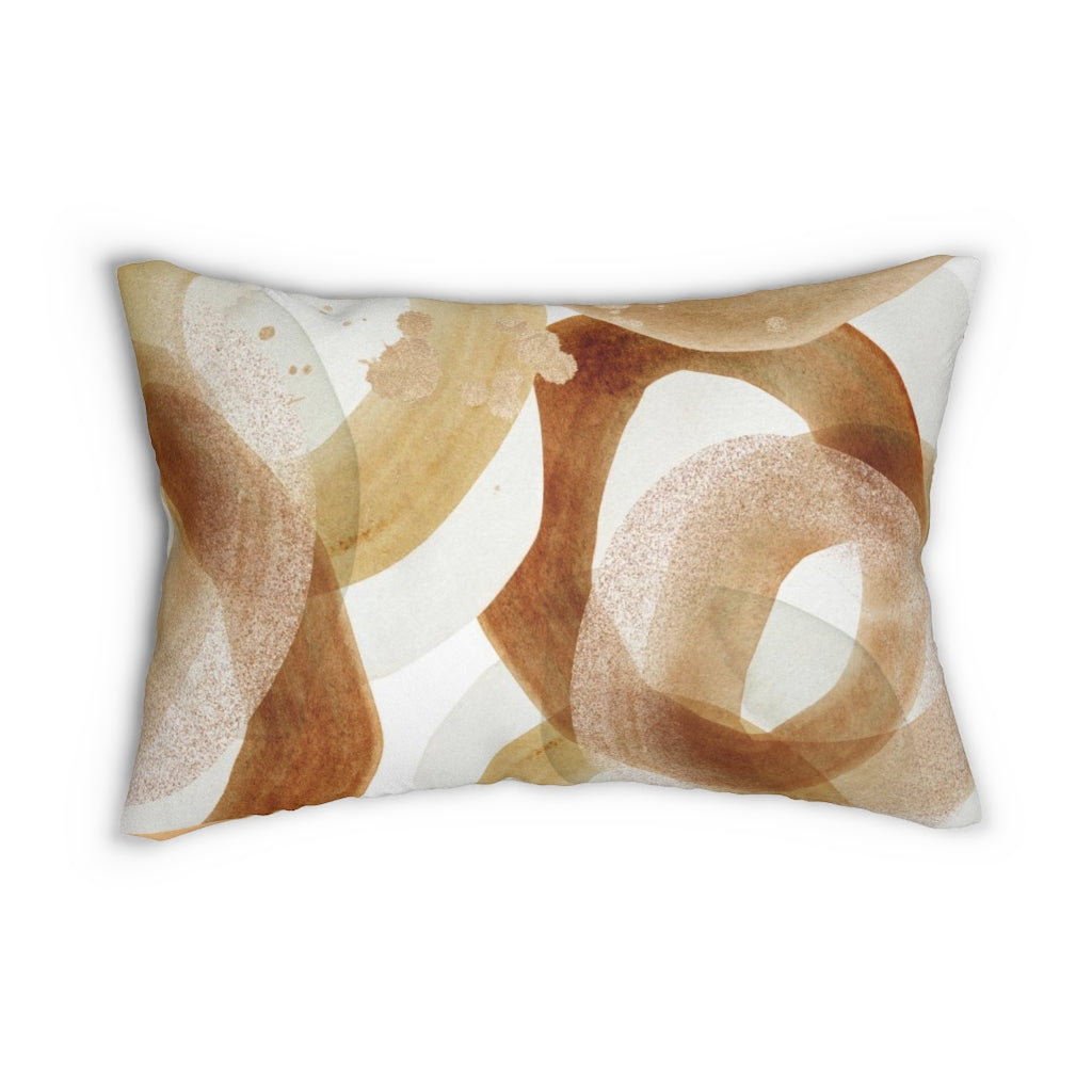 Lumbar rectangle throw pillow
