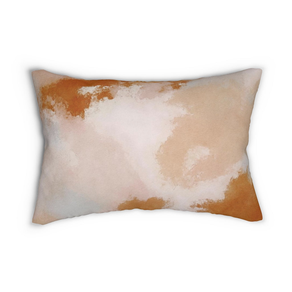 Lumbar rectangle throw pillow