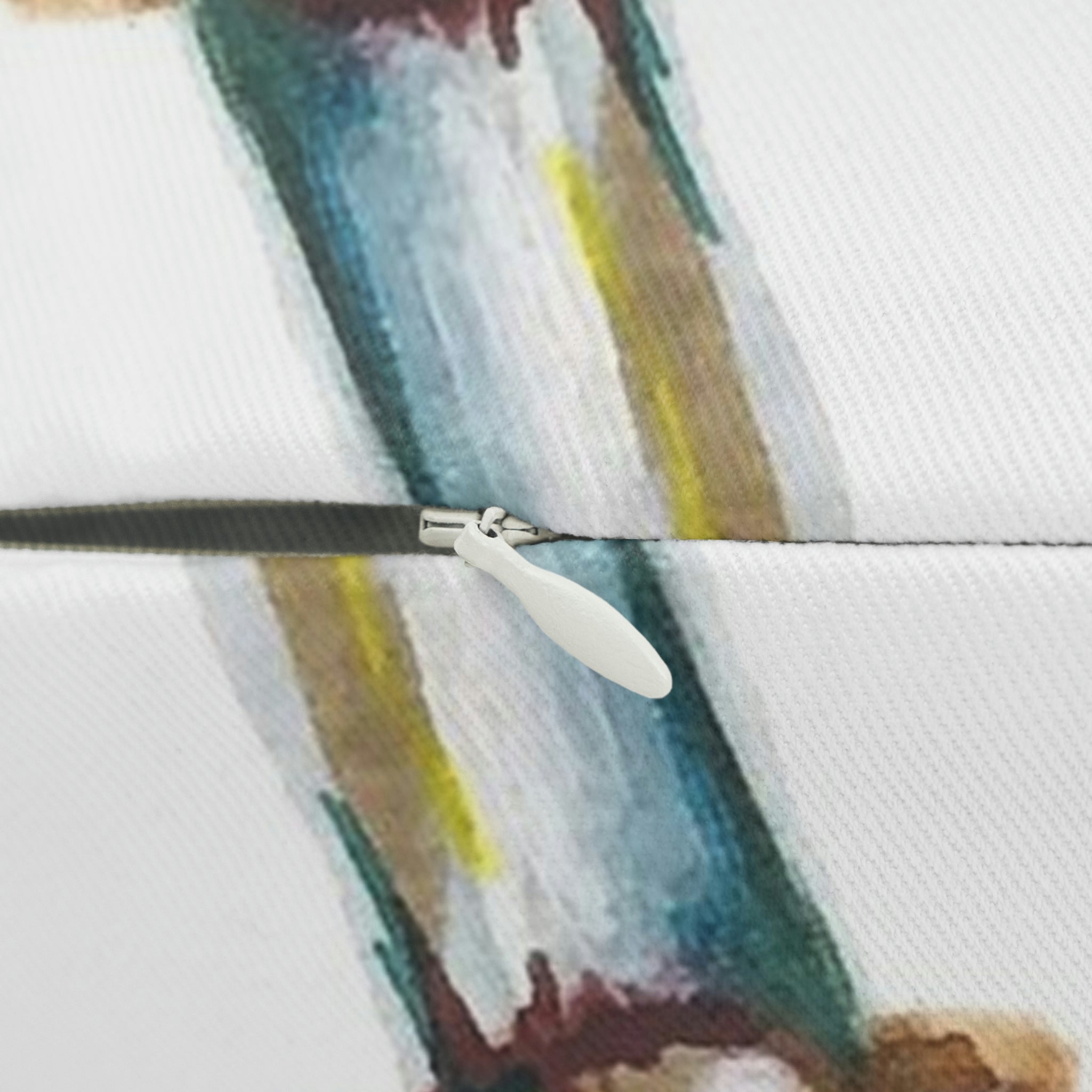 Mushroom Lumbar Pillow | Red White Fantasy Forest