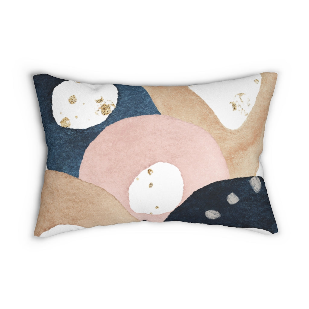 Lumbar rectangle throw pillow