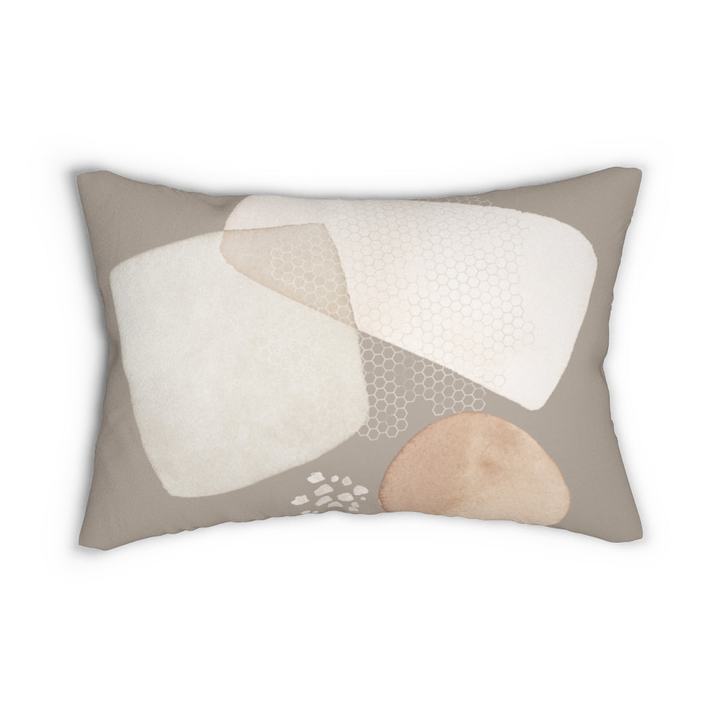 Lumbar rectangle throw pillow