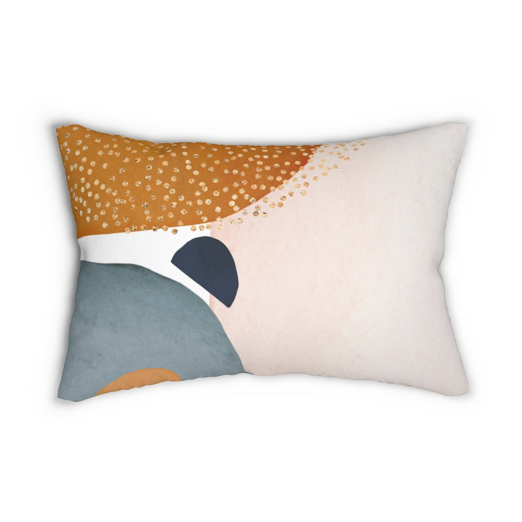 Lumbar rectangle throw pillow