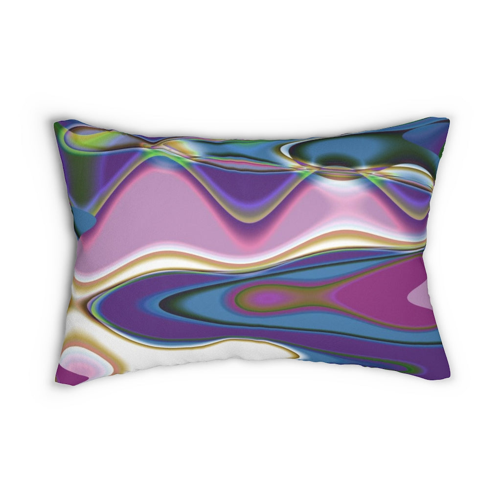 Lumbar rectangle throw pillow