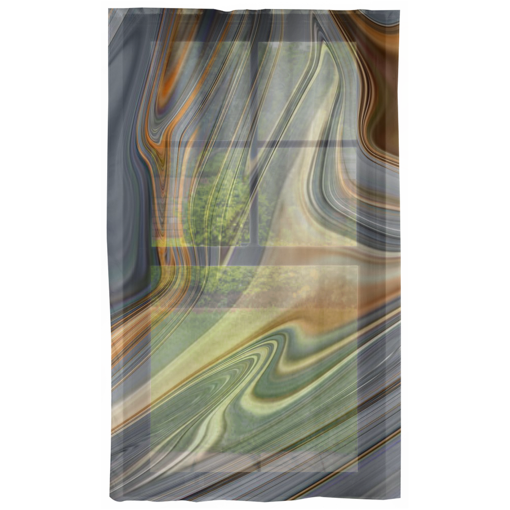 Marble Window Curtains | Slate Grey