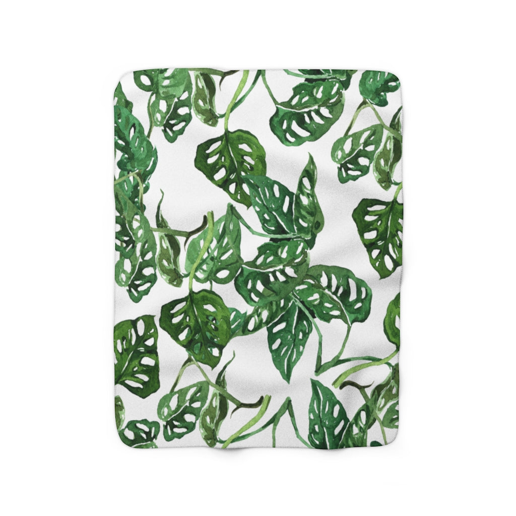 modern abstract cozy blanket