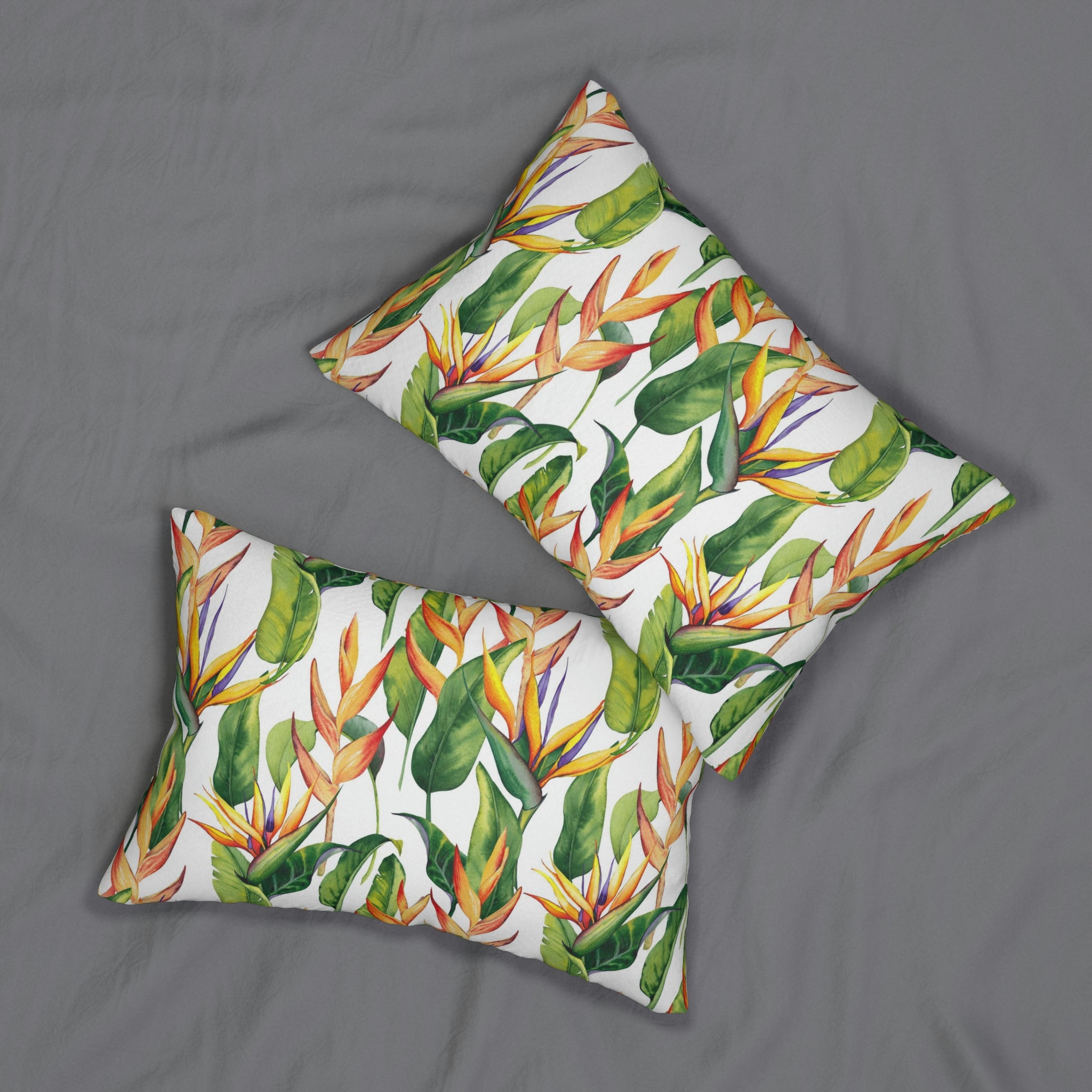 Tropical Lumbar Pillow | Green Jungle