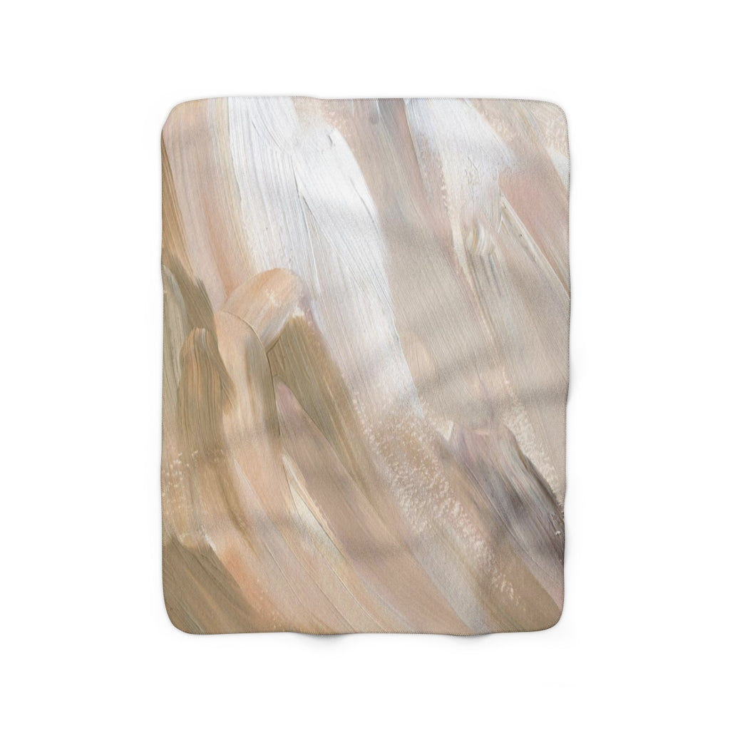 modern abstract cozy blanket