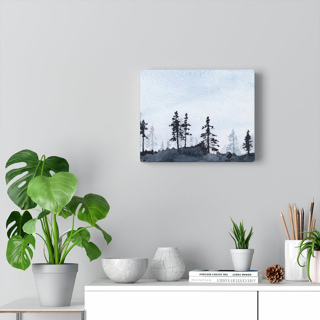 Nature Wall Canvas Art | Winter Woodlands
