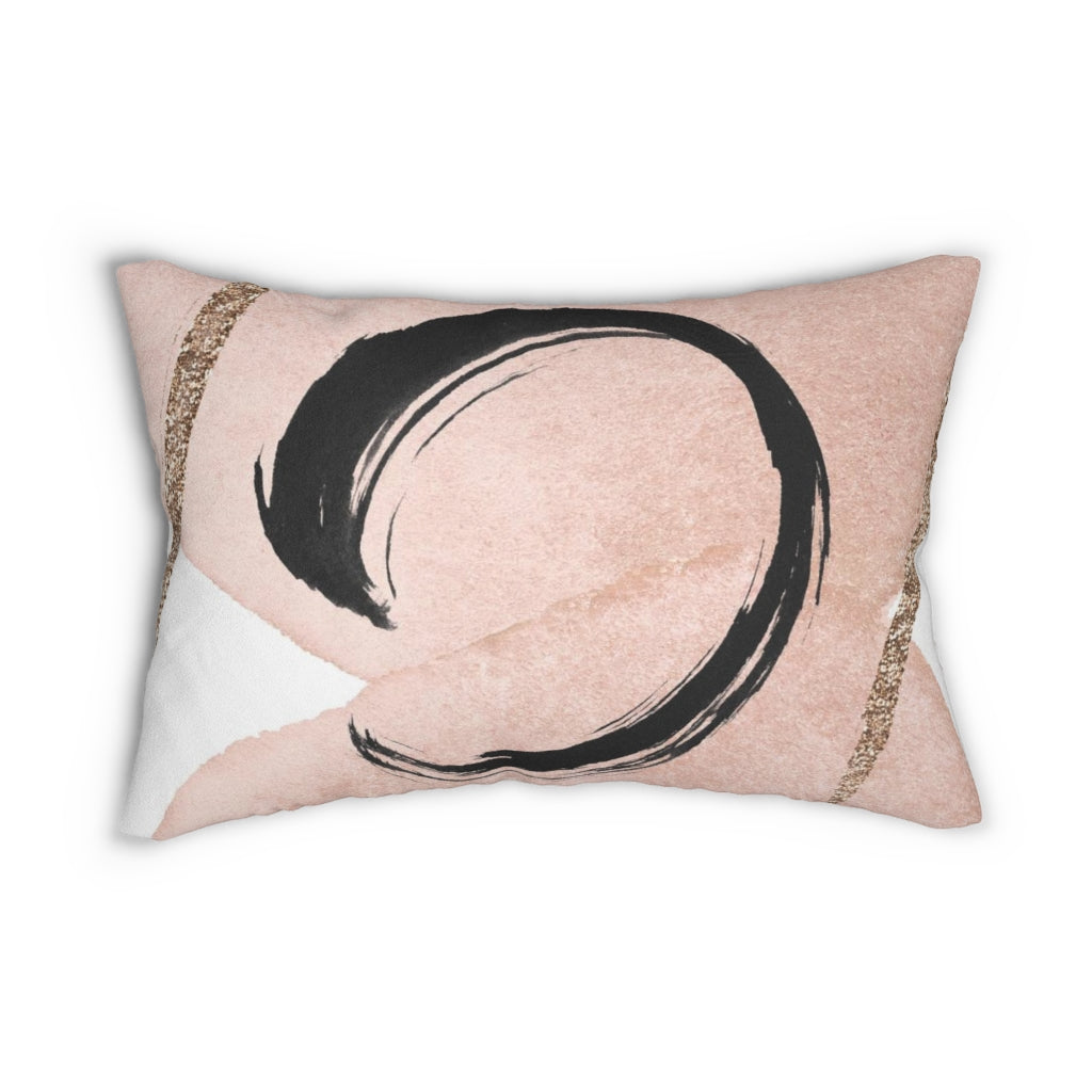 Lumbar rectangle throw pillow