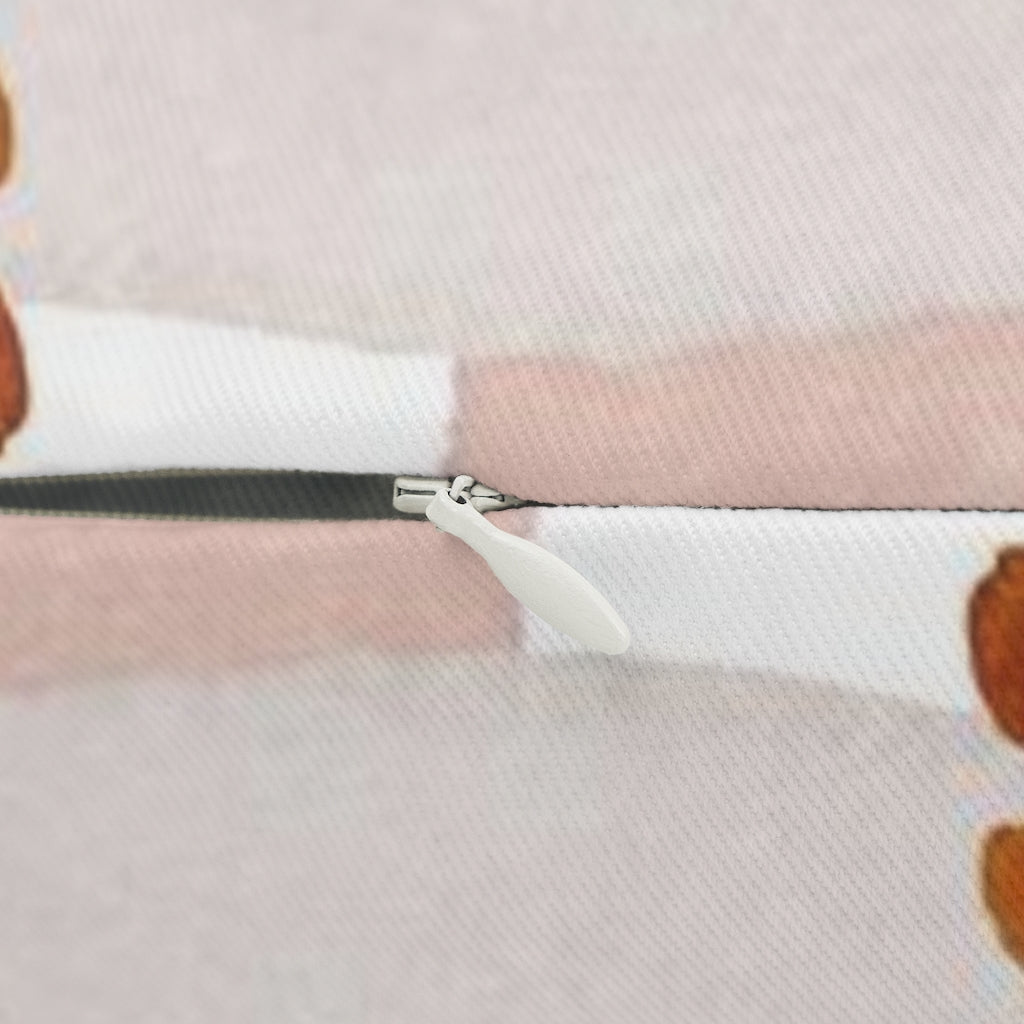 Abstract Boho Lumbar Pillow | Navy Blue Cream Blush Pink