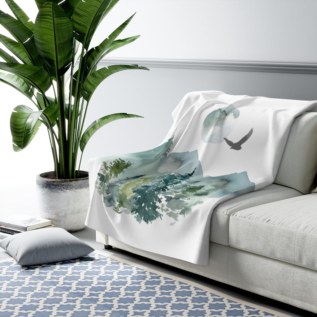 Woodlands, Moon Bird Spruce, Green Blanket