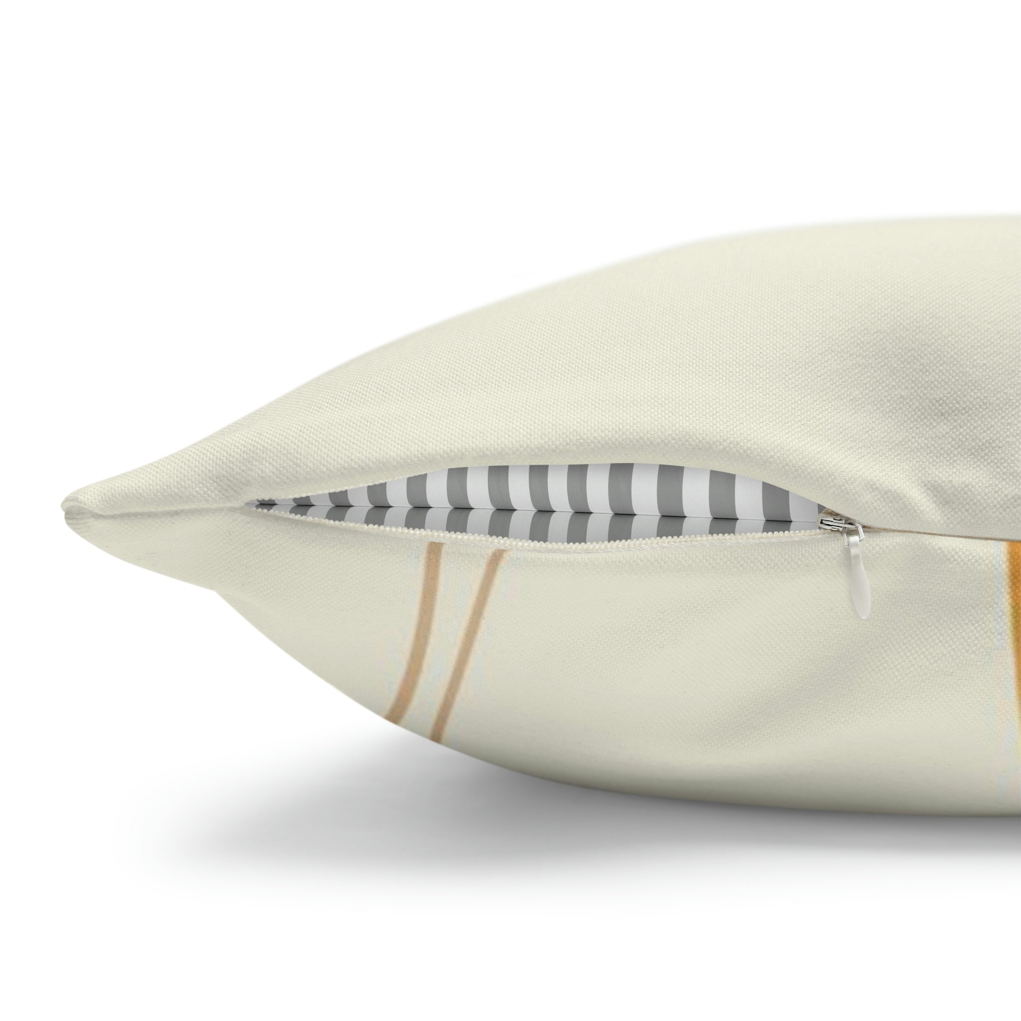 Abstract Pillow Cover | Cream Geometric