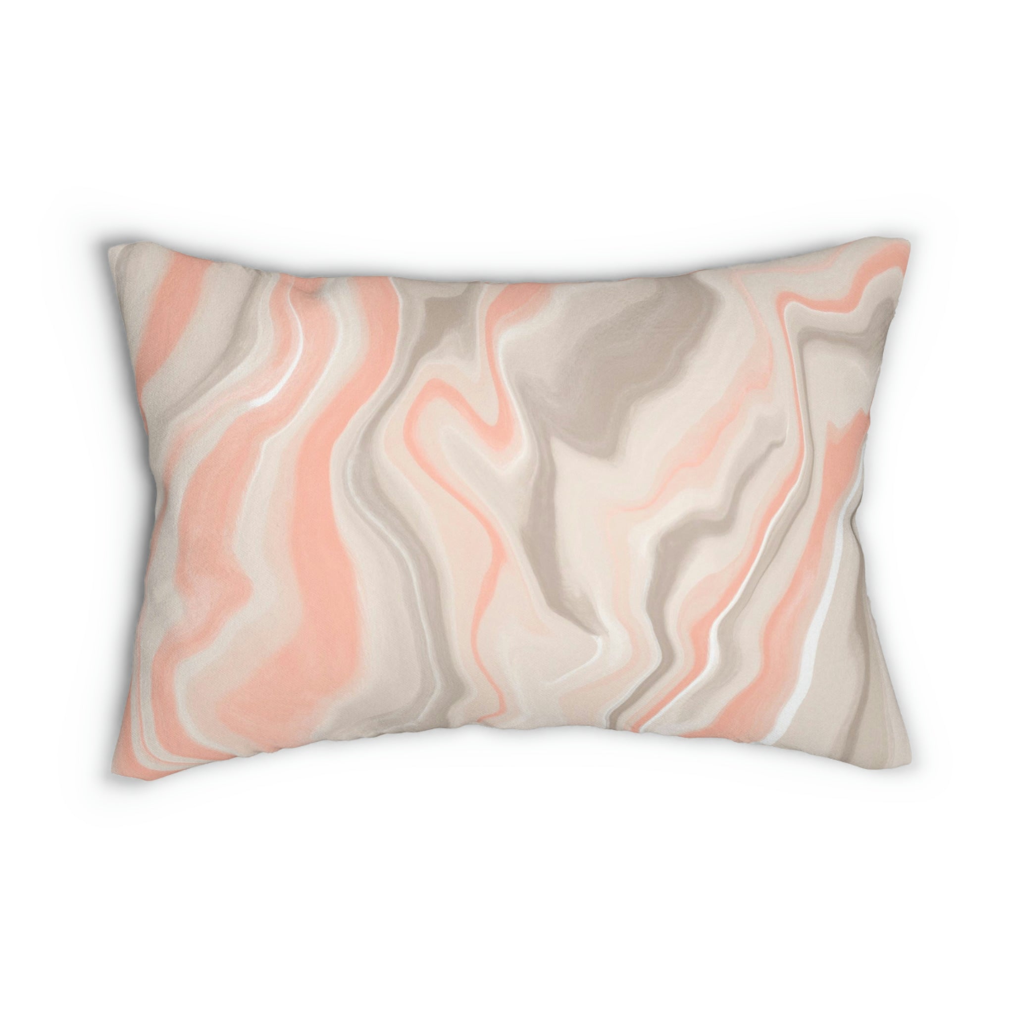 modern throw lumbar pillow with insert