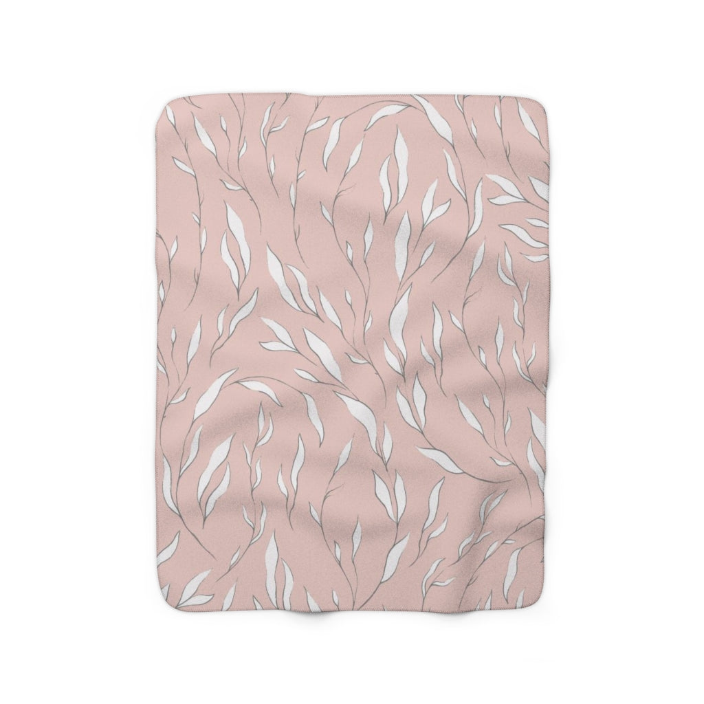 modern abstract cozy blanket