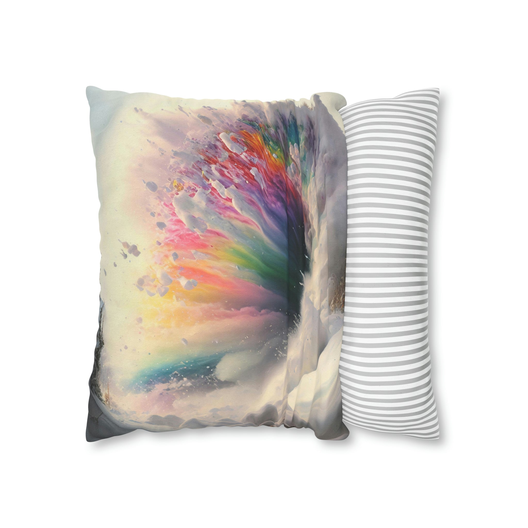 Boho Pillow Cover | Abstract Abstract Colorful Colorful Art