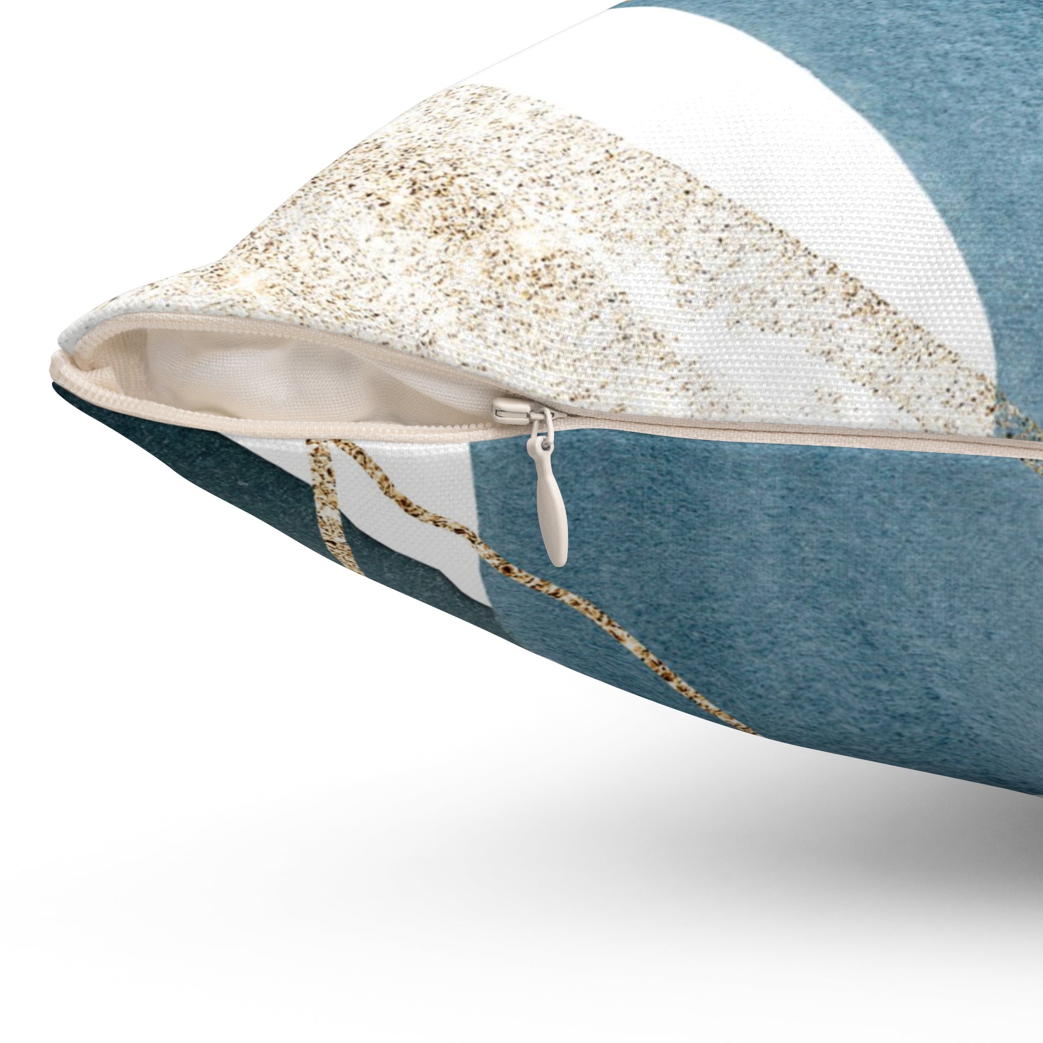 Abstract Pillow Cover | Blue Ombre