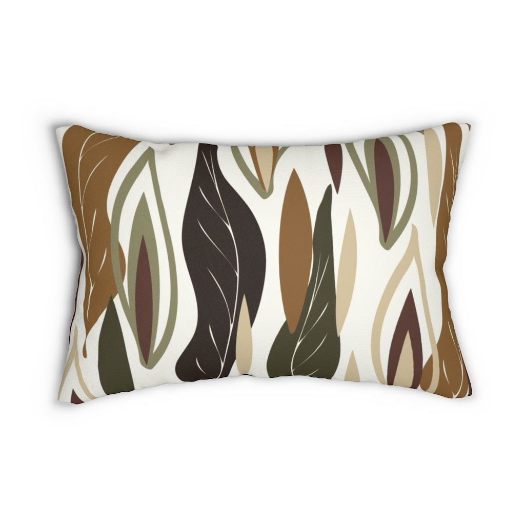 modern throw lumbar pillow with insert