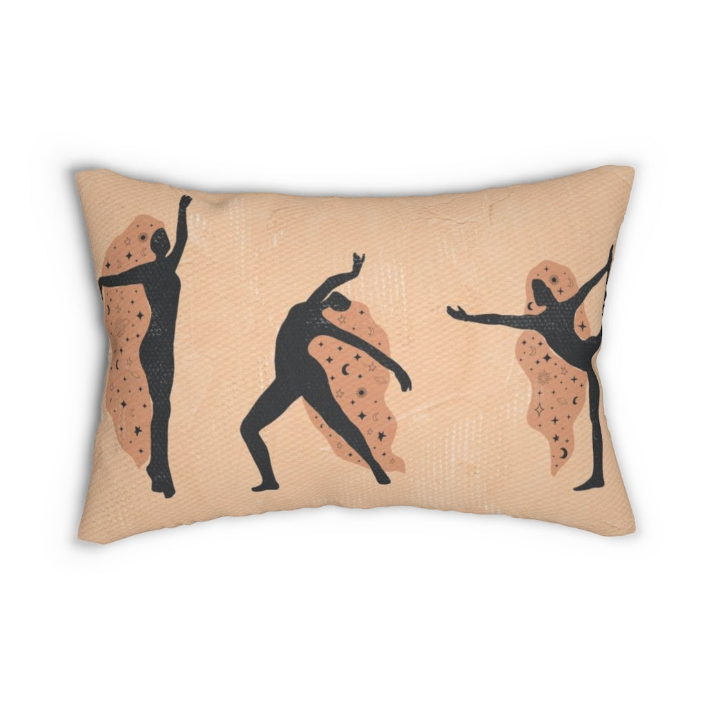 modern throw lumbar pillow with insert