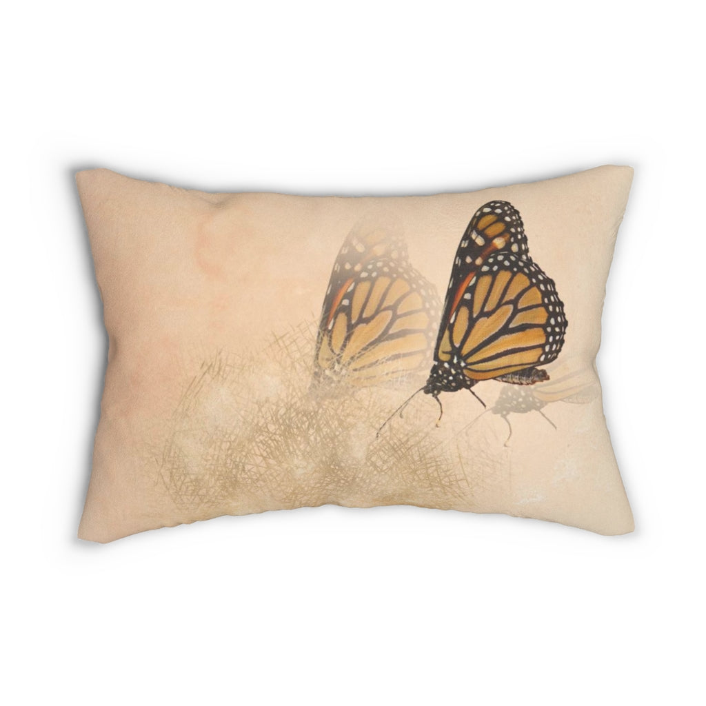 Lumbar rectangle throw pillow