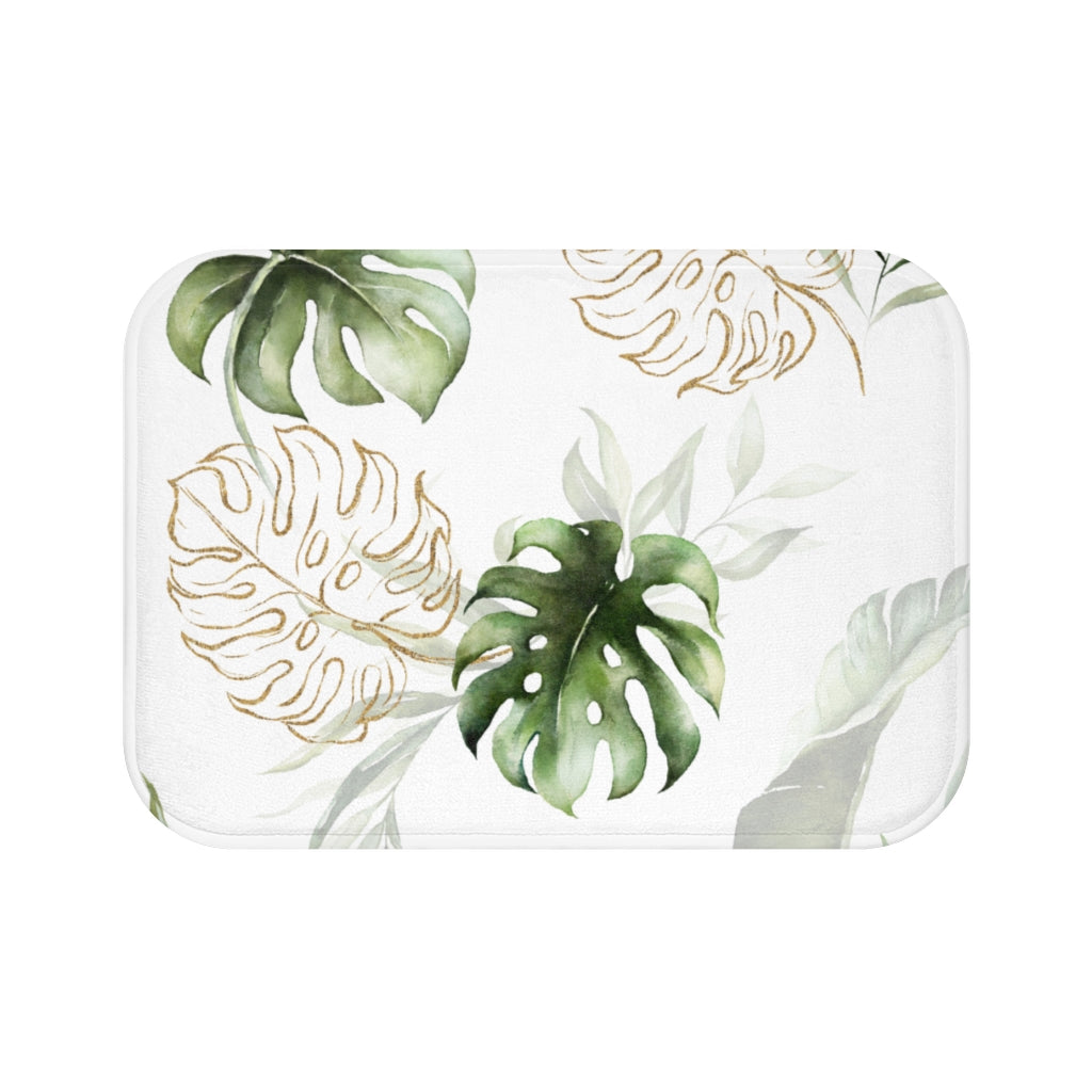 tropical coastal floor rug