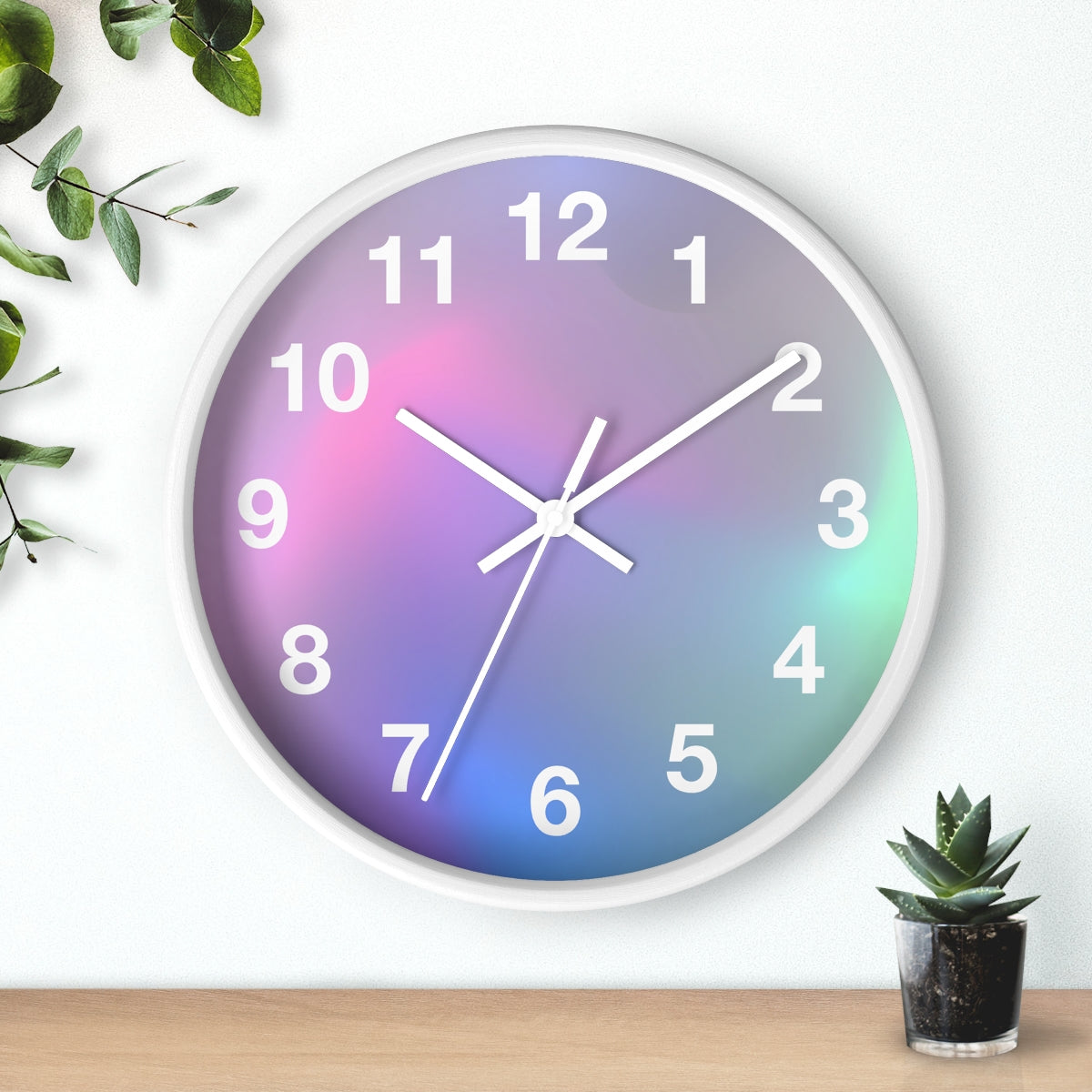 10" Wood Wall Clocks