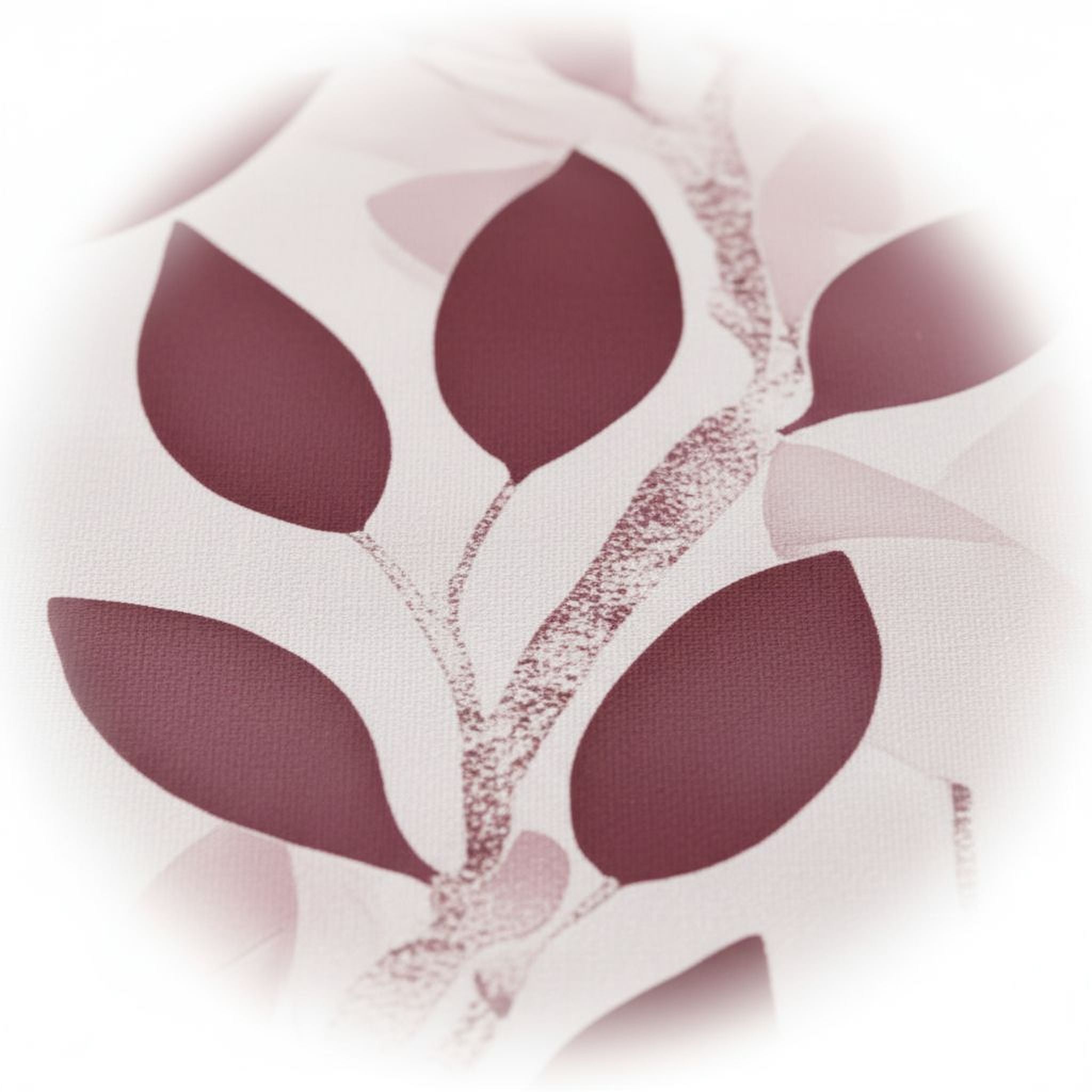 a close-up view of a leaf-like pattern with a reddish-brown color, resembling a branch or twig.