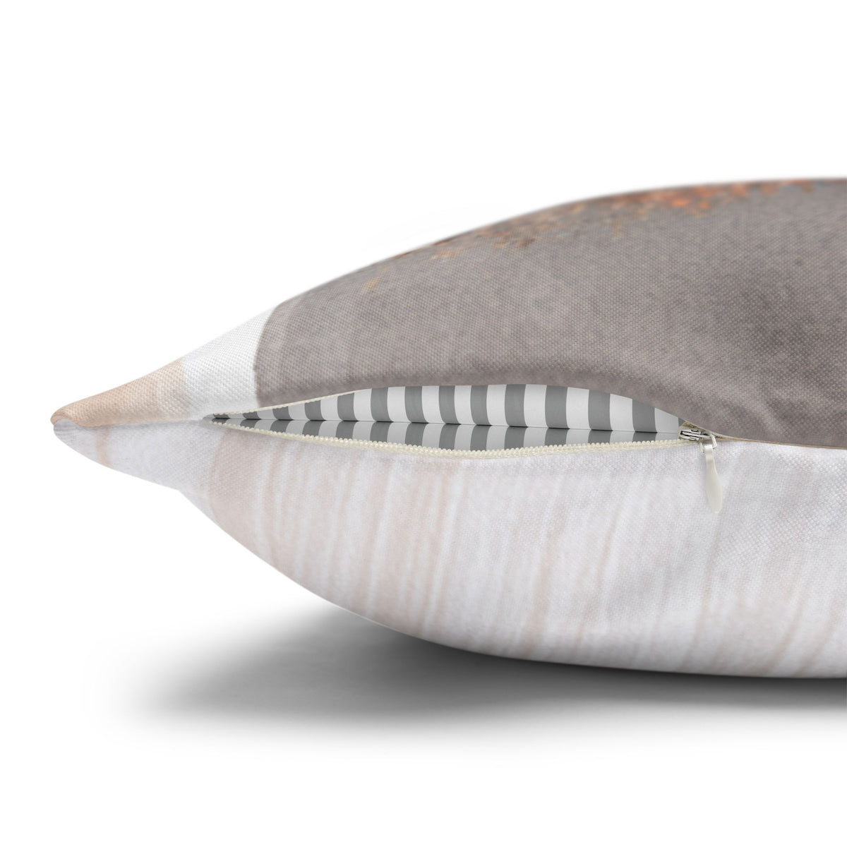 Abstract Pillow Cover | Navy Rust Pebble Stone Pillowcase
