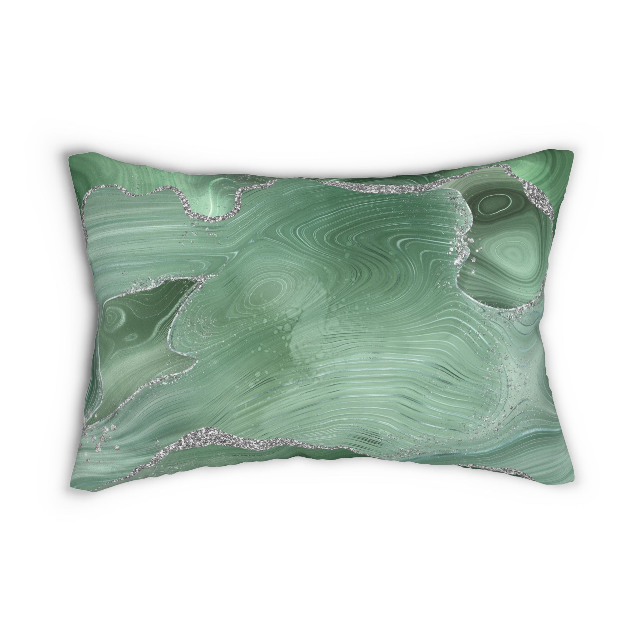 Lumbar rectangle throw pillow