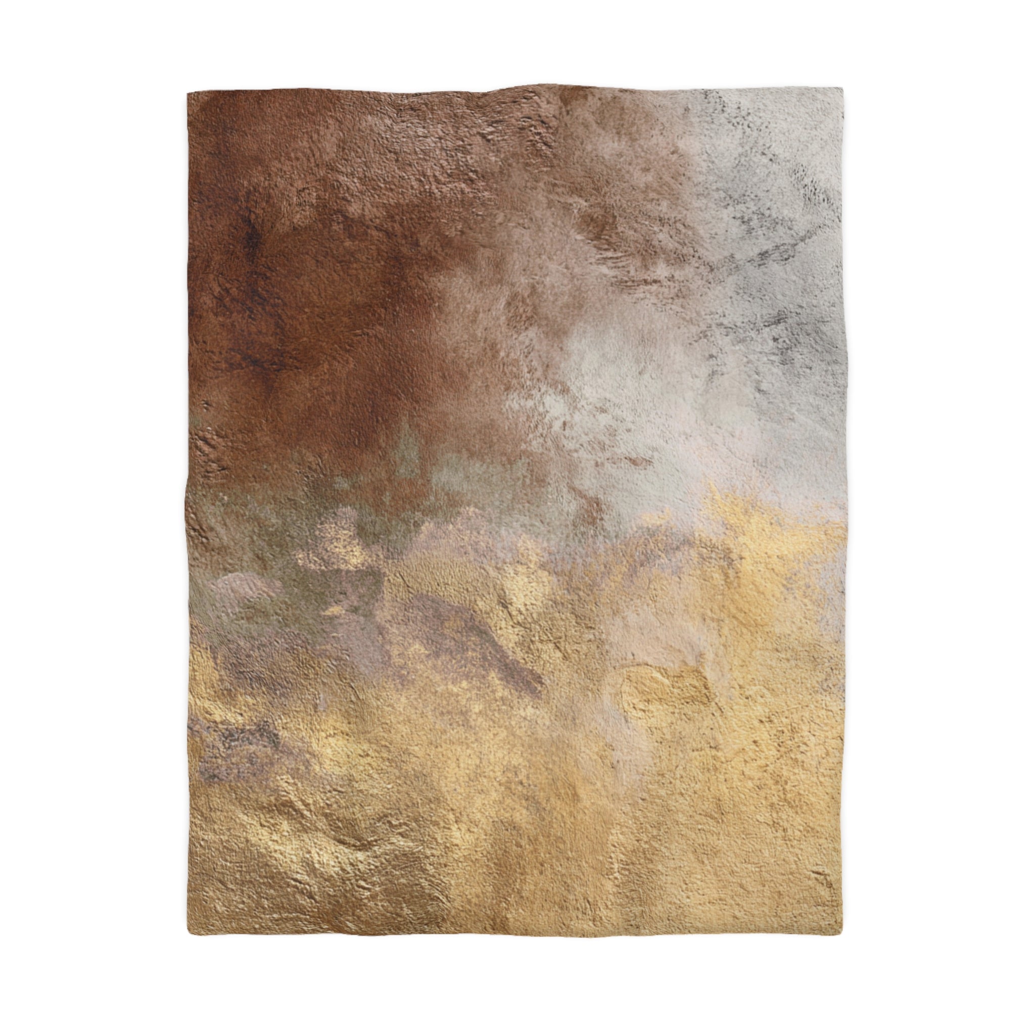 Farmhouse floral duvet cover set styled with neutral bedroom decor