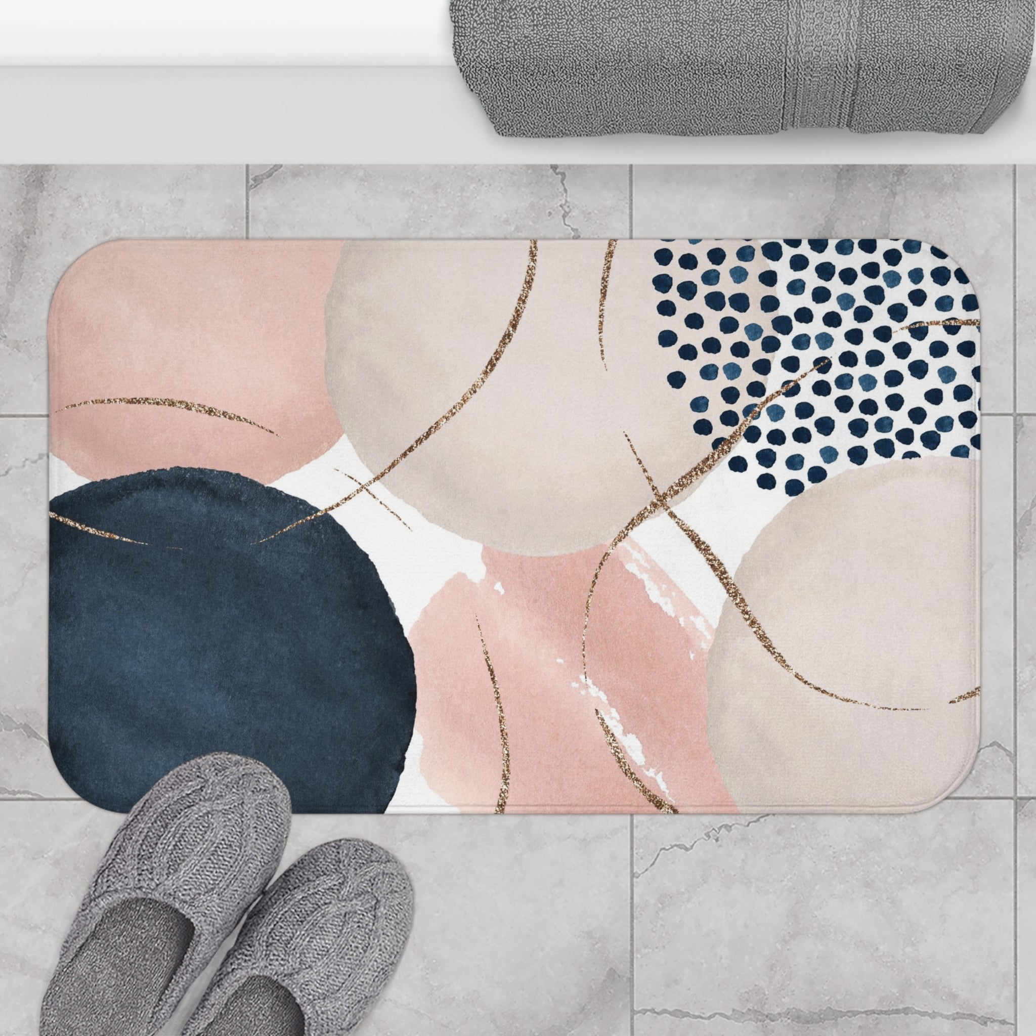 bathroom rug